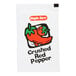 A white Crushed Red Pepper packet.