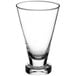 A clear glass Fortessa Temptationz port glass.