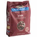 A case of Ghirardelli dark chocolate wafers.