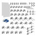 White steel Triton LocBoard with a large assortment of hooks and screws.