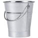 An American Metalcraft mini galvanized pail with a handle.