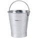 An American Metalcraft mini galvanized pail with a handle.