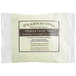 A close up of Pharmacopia Verbena facial soap.