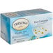 A blue box of Twinings Pure Chamomile Herbal Tea Bags.