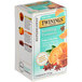 A box of Twinings Soothe Turmeric, Orange & Star Anise Herbal Tea Bags with an orange and spices on the packaging.