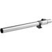 A stainless steel Lavex wand with a black rubber holder.