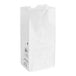 A Duro white paper bag with a handle and black text.