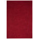 A red rectangular Joy Carpets Kid Essentials Endurance area rug.