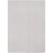 An ivory rectangular area rug with a gray chevron pattern.