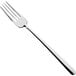 A close-up of a Sola stainless steel table fork with a silver handle.