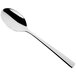 A Sola stainless steel teaspoon with a silver handle.