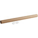 A long brown Lavex cardboard tube with two white caps.