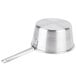 A silver Town aluminum sauce pan with a handle.