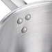 A Town tapered aluminum sauce pan with a handle and a lid.