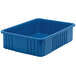 A Quantum blue heavy-duty dividable container.