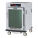 A white Metro C5 9 series holding and proofing cabinet with a clear glass door.