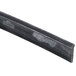 A close-up of a black rubber Unger squeegee blade with the word 'Soft' on it.