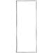 A white rectangular gasket with four corners.