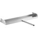 An Avantco stainless steel rectangular inner drain pan with a long metal handle.