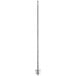 An Avantco round metal pole with a round base.