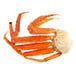 Chesapeake Crab Connection snow crab legs with a white background.