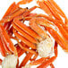 A pile of medium snow crab legs.