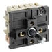 A black and white Robertshaw 5500 M Series Infinite Switch with two wires.