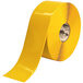 A roll of yellow plastic Mighty Line safety tape.