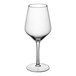 An Acopa Silhouette wine glass with a stem.