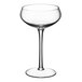 An Acopa Select clear wine glass with a stem.