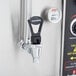 A Cecilware automatic coffee urn with a faucet and gauge.