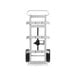 A white Valley Craft double cylinder hand truck with black wheels and handles.