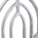 A close up of a Hobart Classic Aluminum Flat Beater with a circular design.