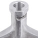 A Hobart aluminum flat beater for a mixer.