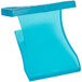 A close up of a blue Lavex Ocean Scent Gel Toilet Bowl Clip.