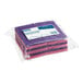 A stack of Lavex pink and purple sponge pads.