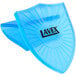 A blue Lavex Fresh Scent gel toilet bowl clip.