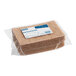 A pack of brown Lavex Eco Heavy-Duty Sisal Scouring Pads.