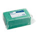 A package of 10 green Lavex scouring pads.