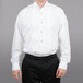 Henry Segal 8301WH-L35 Server Tuxedo Shirt - Men's White Large