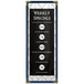 A black and white H. Risch, Inc. menu cover with white text on a white background.
