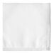 A white cloth napkin with a stitched edge.