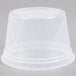 A white plastic container with a round top.