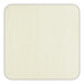 A square, reversible laminated table top in a light wood grain finish with rounded corners.