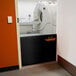 A Quick Dam flood gate installed in a doorway.