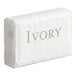 An Ivory bar soap package with a white label and grey text.