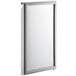 A white rectangular door with a silver border for an Avantco prep table.