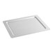 An American Metalcraft rectangular silver deep dish pizza pan separator.
