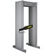 A Garrett PD6500i walk-through metal detector with a black handle.
