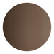A close-up of a Lancaster Table & Seating round copper bar height table.